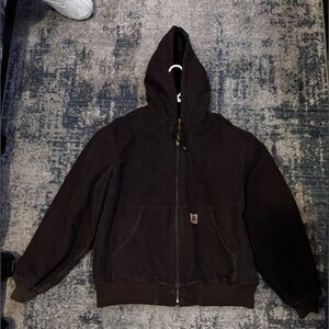 Men's Carhartt Brown Hooded Jacket